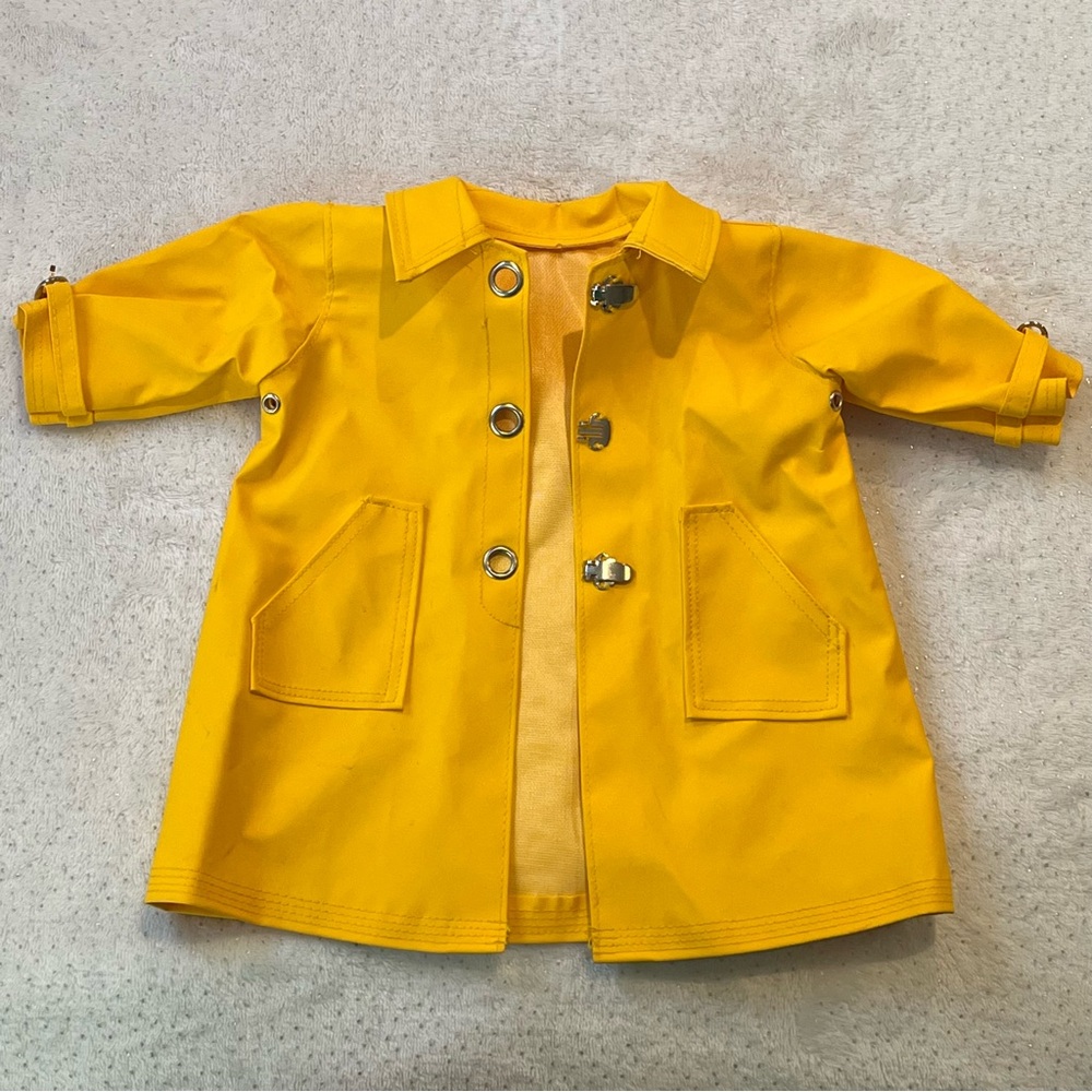 Pleasant Company Molly’s Slicker Raincoat for 18-inch Dolls Retired